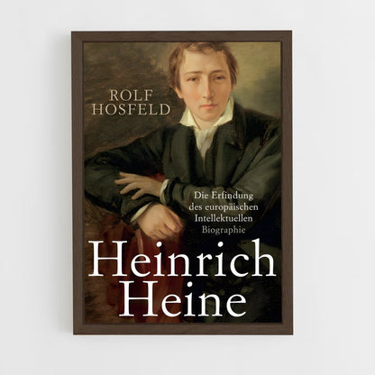 ap-heinrich heine-5 cadre Bois foncé