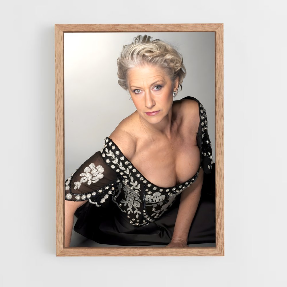 ap-helen mirren-3 cadre Bois clair