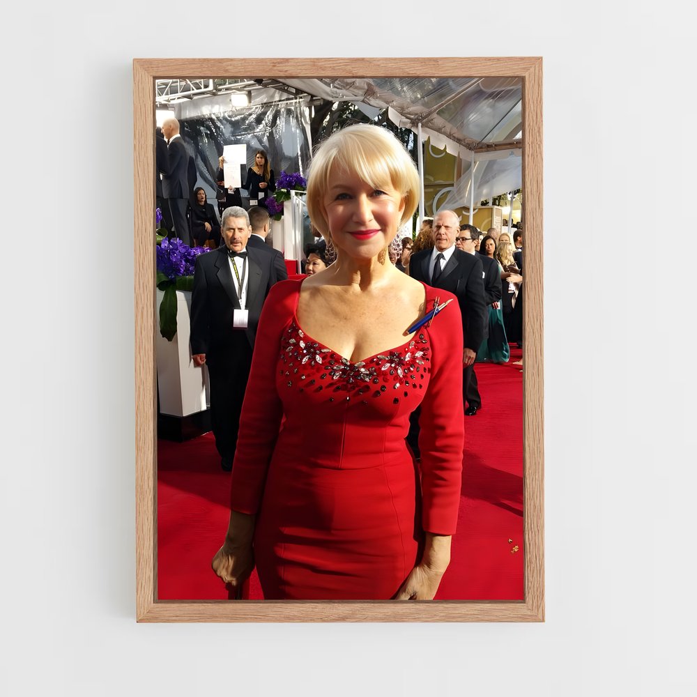 ap-helen mirren-8 cadre Bois clair