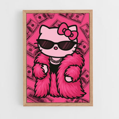 ap-hello kitty-2 cadre Bois clair