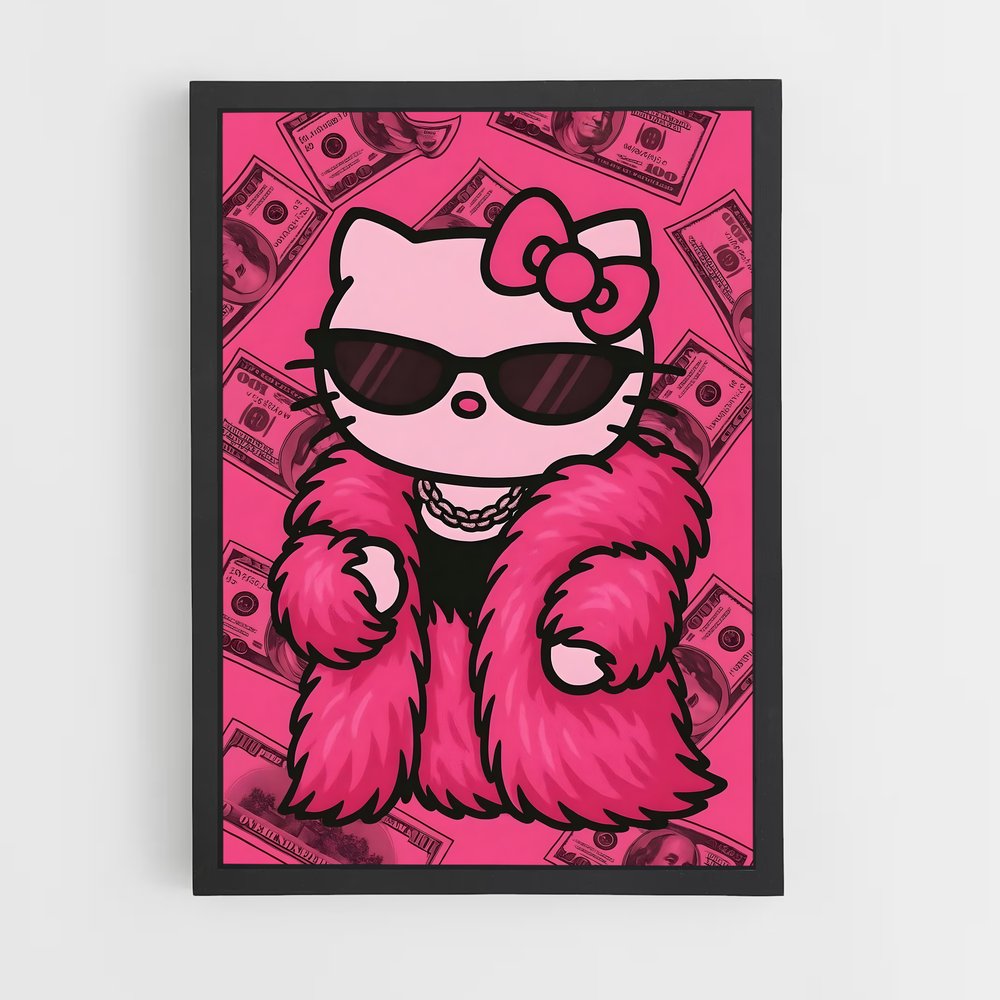ap-hello kitty-2 cadre Noir