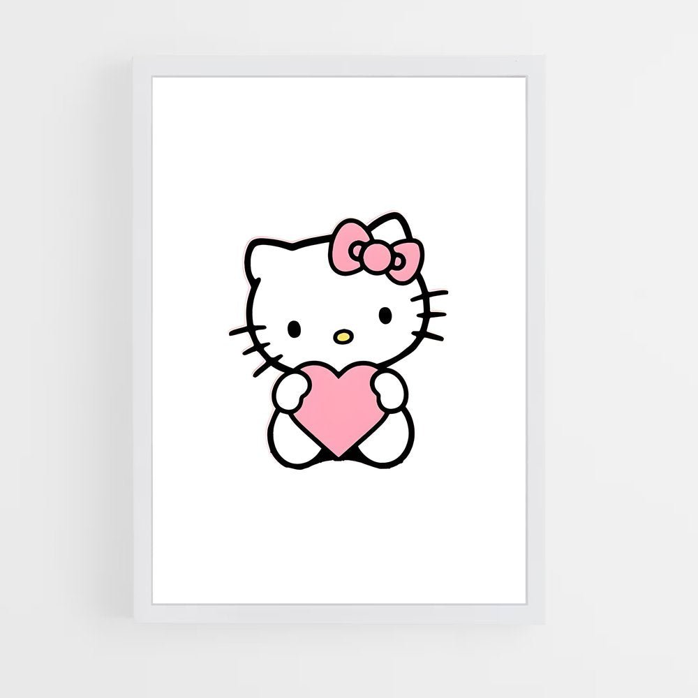 ap-hello kitty-5 cadre Blanc