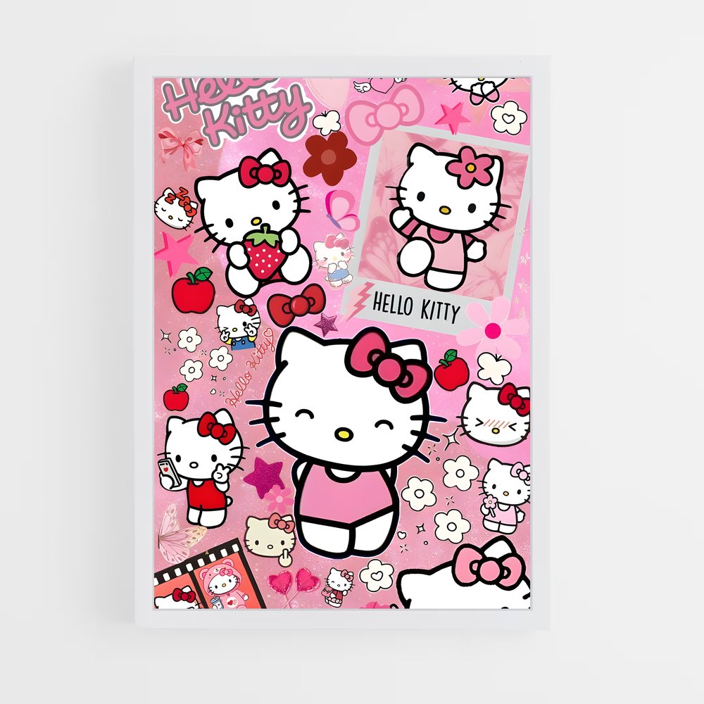 ap-hello kitty-7 cadre Blanc