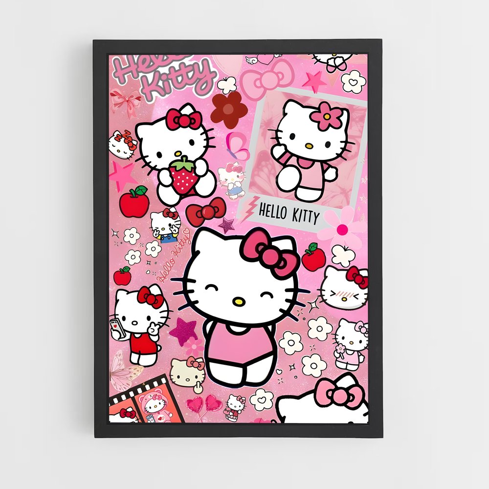 ap-hello kitty-7 cadre Noir