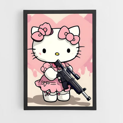 ap-hello kitty-9 cadre Noir