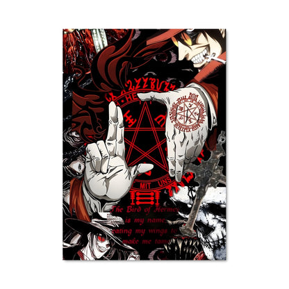 Poster Le Diable de Hellsing