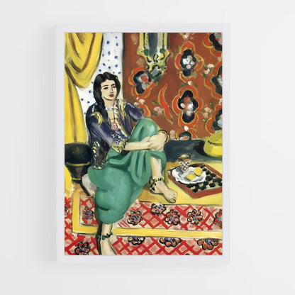 ap-henri matisse-2 cadre Blanc