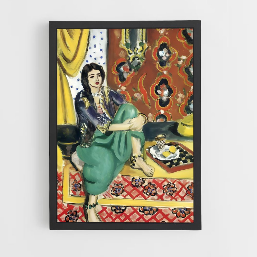 ap-henri matisse-2 cadre Noir