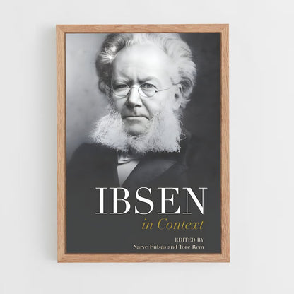 ap-henrik ibsen-4 cadre Bois clair