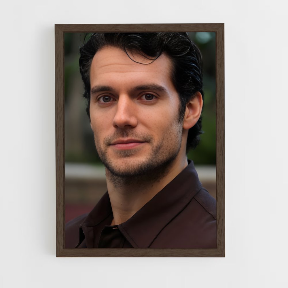 ap-henry cavill-1 cadre Bois foncé
