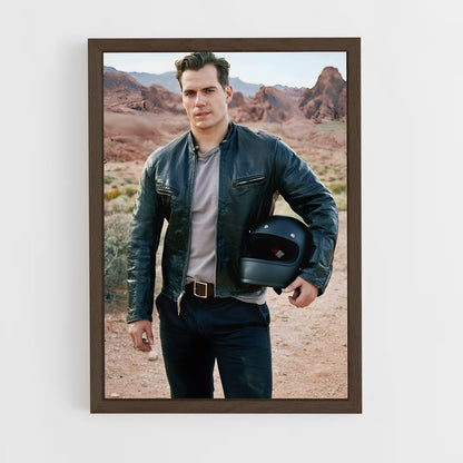 ap-henry cavill-4 cadre Bois foncé