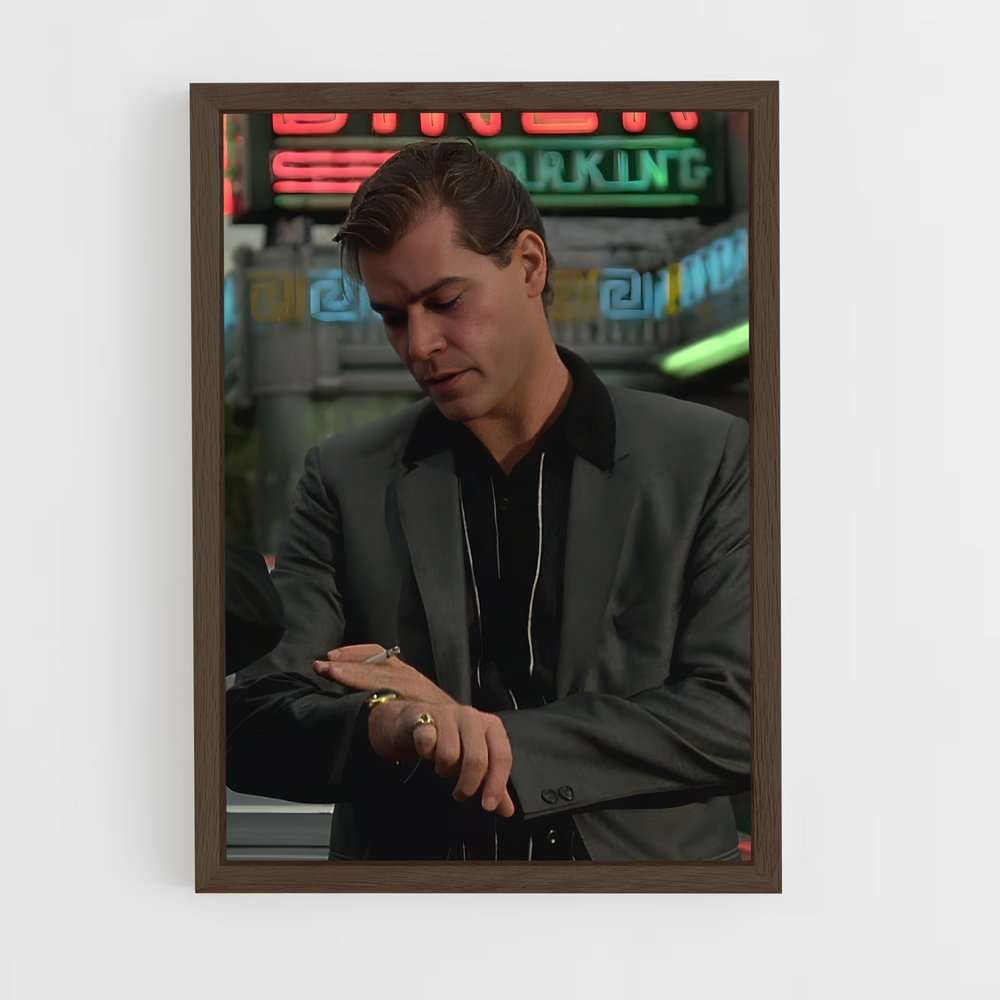 ap-henry hill-2 cadre Bois foncé