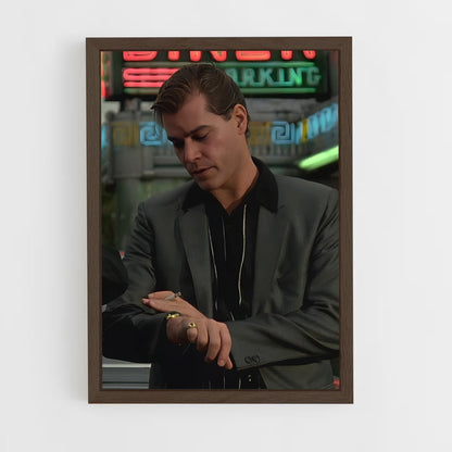 ap-henry hill-2 cadre Bois foncé