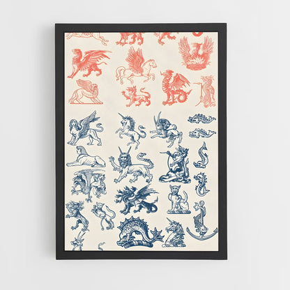 ap-heraldic patterns-2 cadre Noir