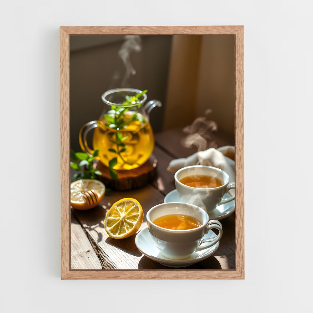 ap-herbal tea-6 cadre Bois clair