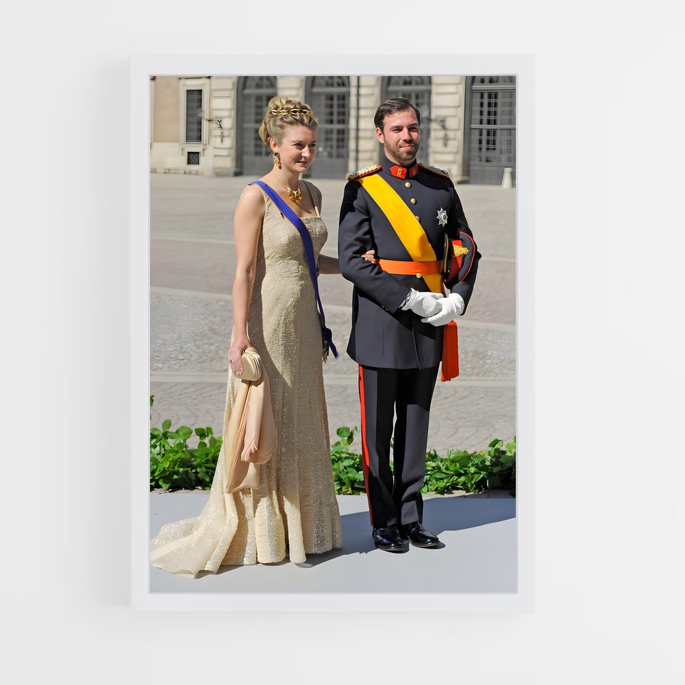 ap-hereditary grand duchess stephanie-10 cadre Blanc