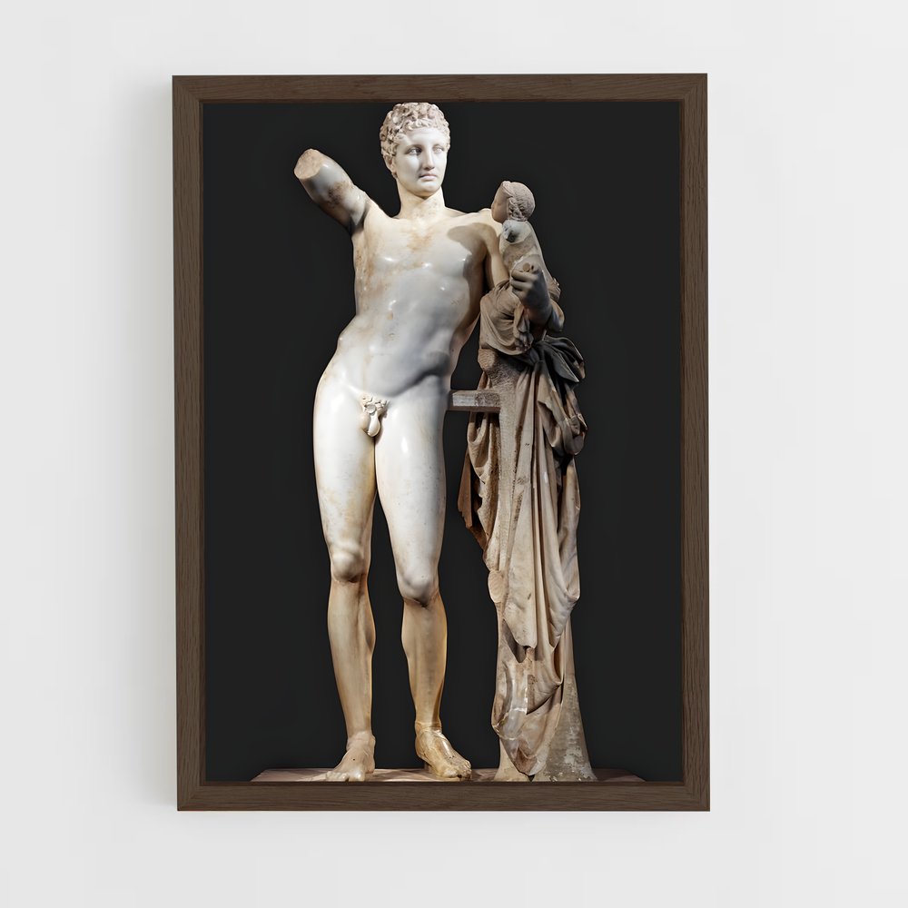 ap-hermes praxiteles-1 cadre Bois foncé