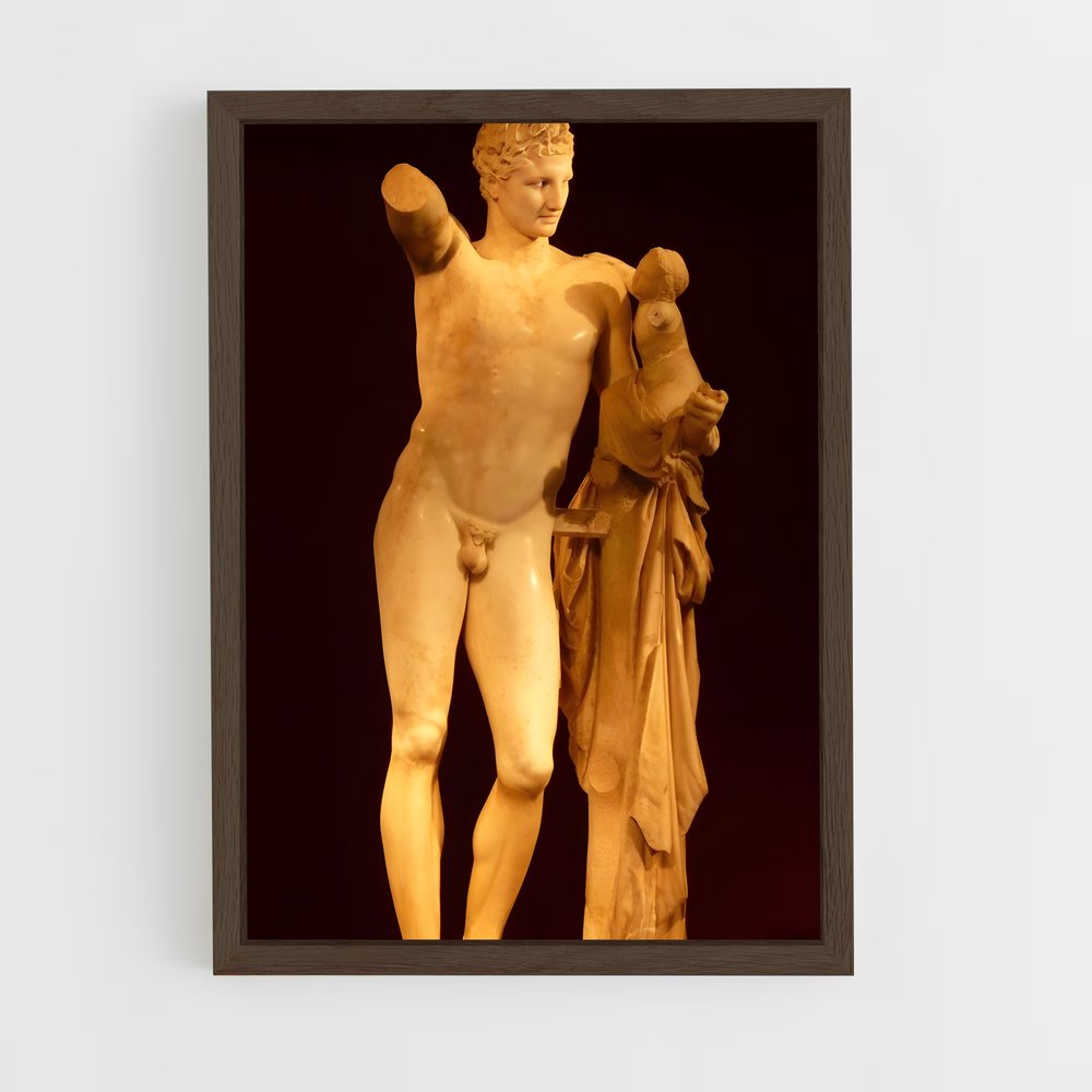 ap-hermes praxiteles-3 cadre Bois foncé