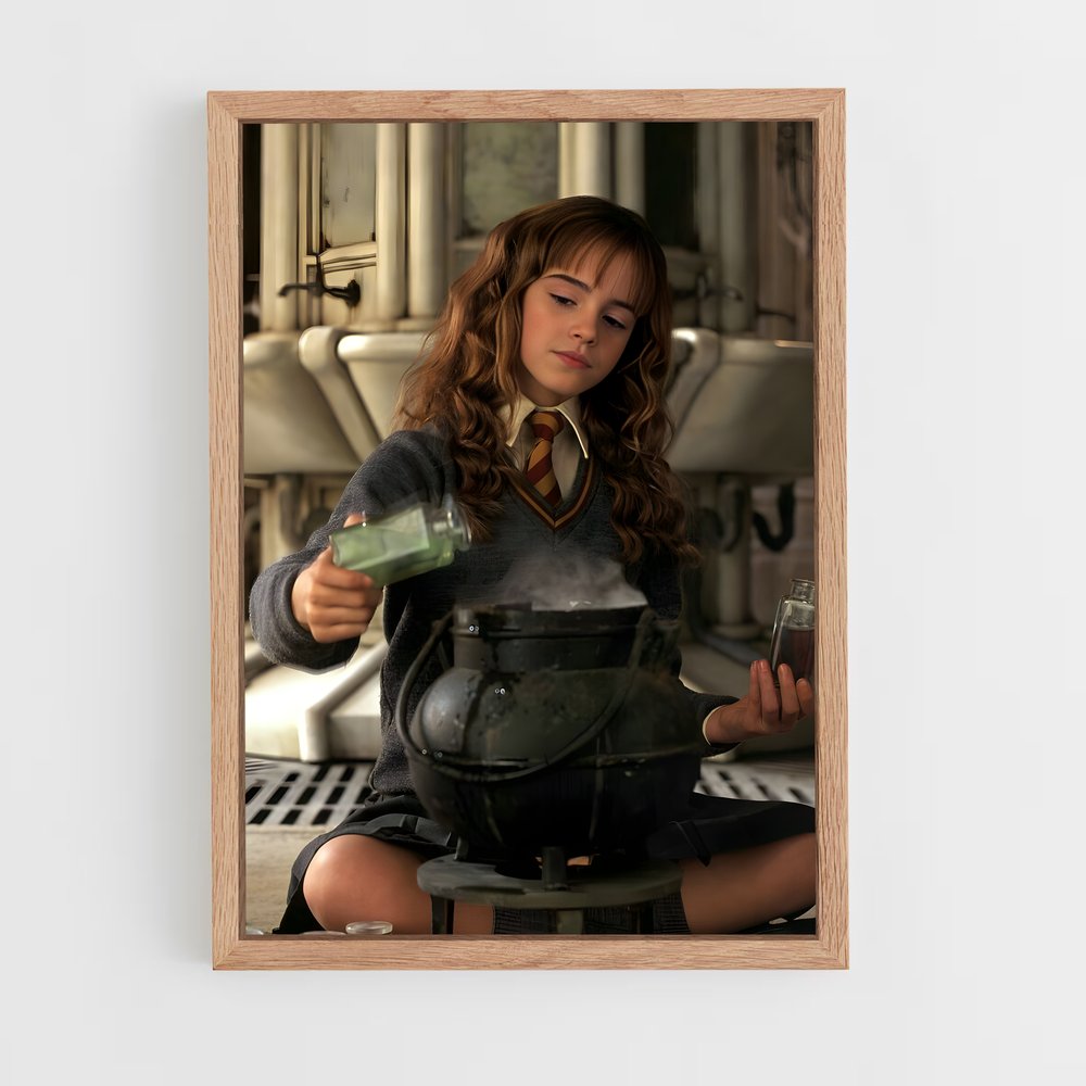 ap-hermione granger-1 cadre Bois clair