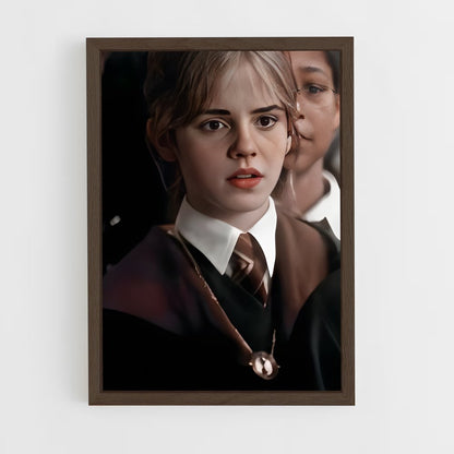 ap-hermione granger-2 cadre Bois foncé