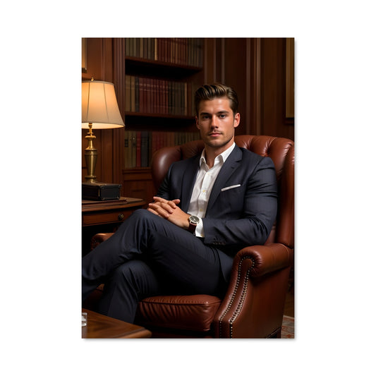 Poster L'Avocat Élégant