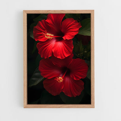 ap-hibiscus-1 cadre Bois clair