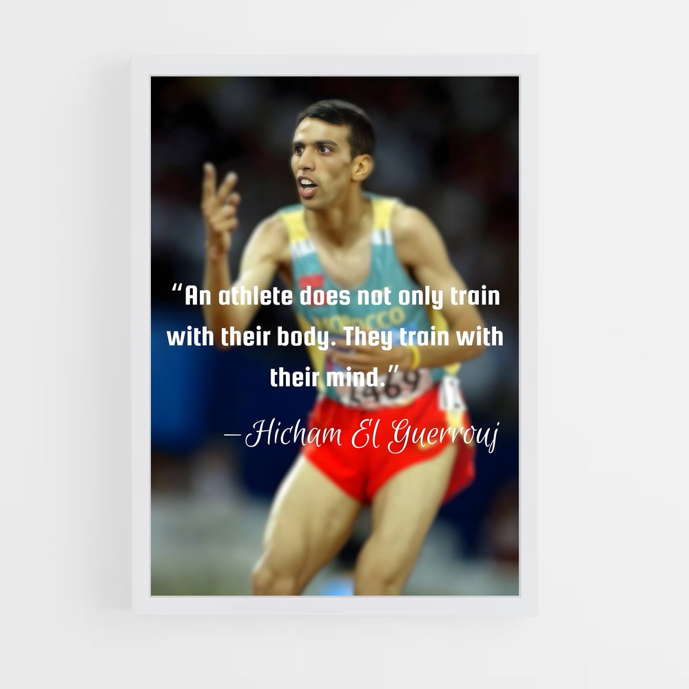 ap-hicham el guerrouj-3 cadre Blanc