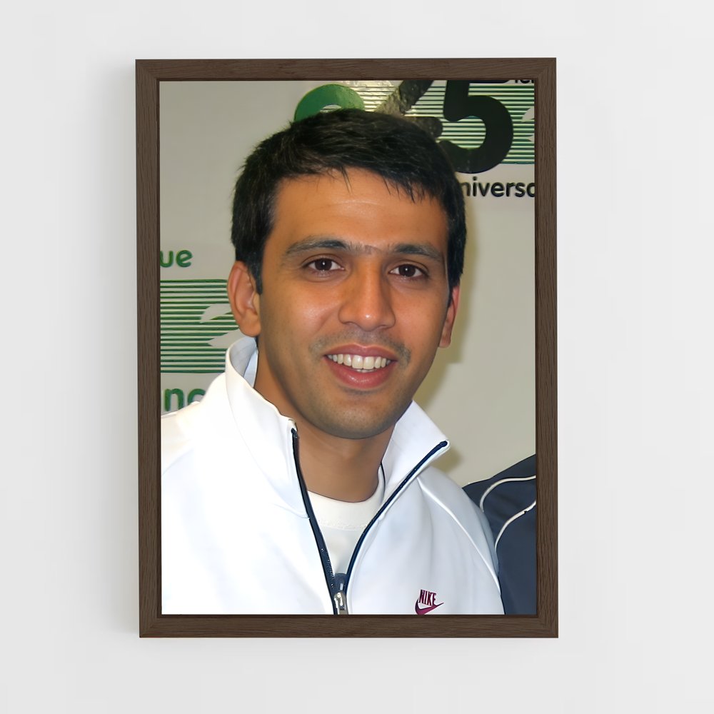 ap-hicham el guerrouj-4 cadre Bois foncé