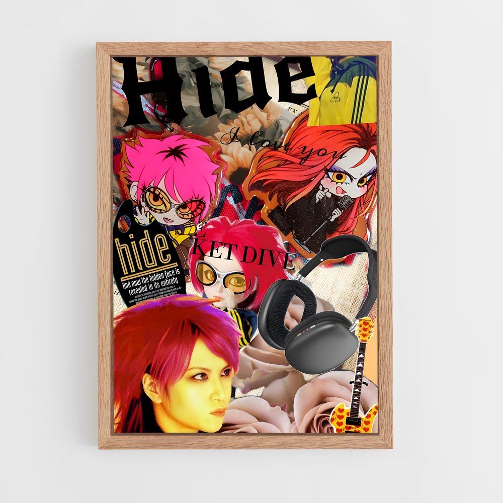 ap-hide x japan-2 cadre Bois clair