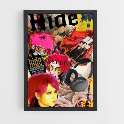 ap-hide x japan-2 cadre Noir