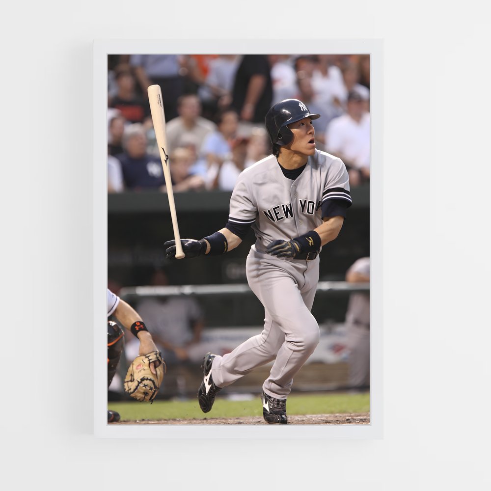 ap-hideki matsui-1 cadre Blanc