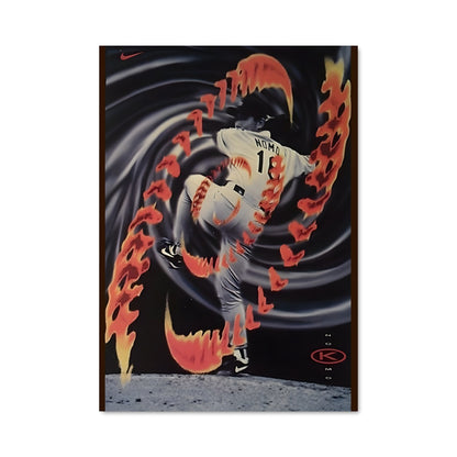 Poster Flame Pitcher