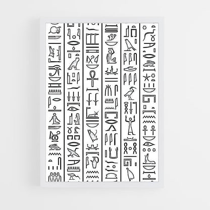 ap-hieroglyphs-3 cadre Blanc
