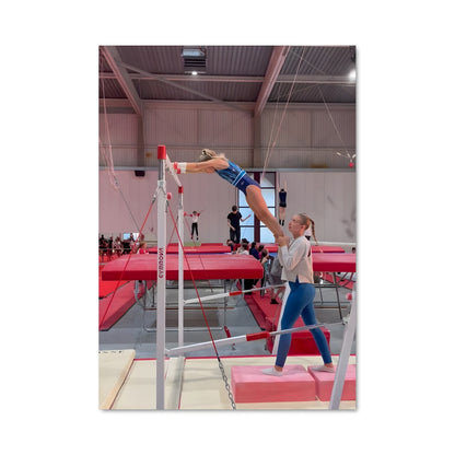 Poster High bar gymnastics 66527
