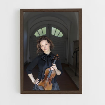 ap-hilary hahn-4 cadre Bois foncé