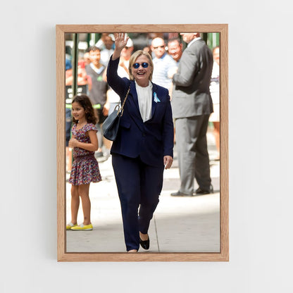 ap-hillary clinton-6 cadre Bois clair