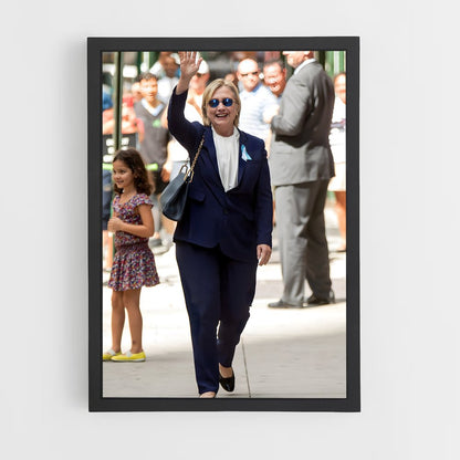 ap-hillary clinton-6 cadre Noir