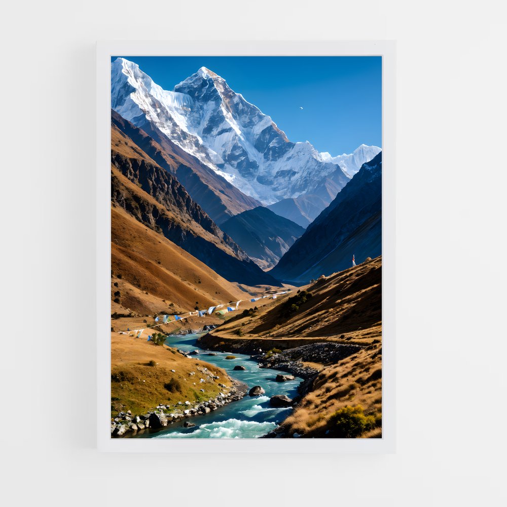 ap-himalaya mountains-6 cadre Blanc