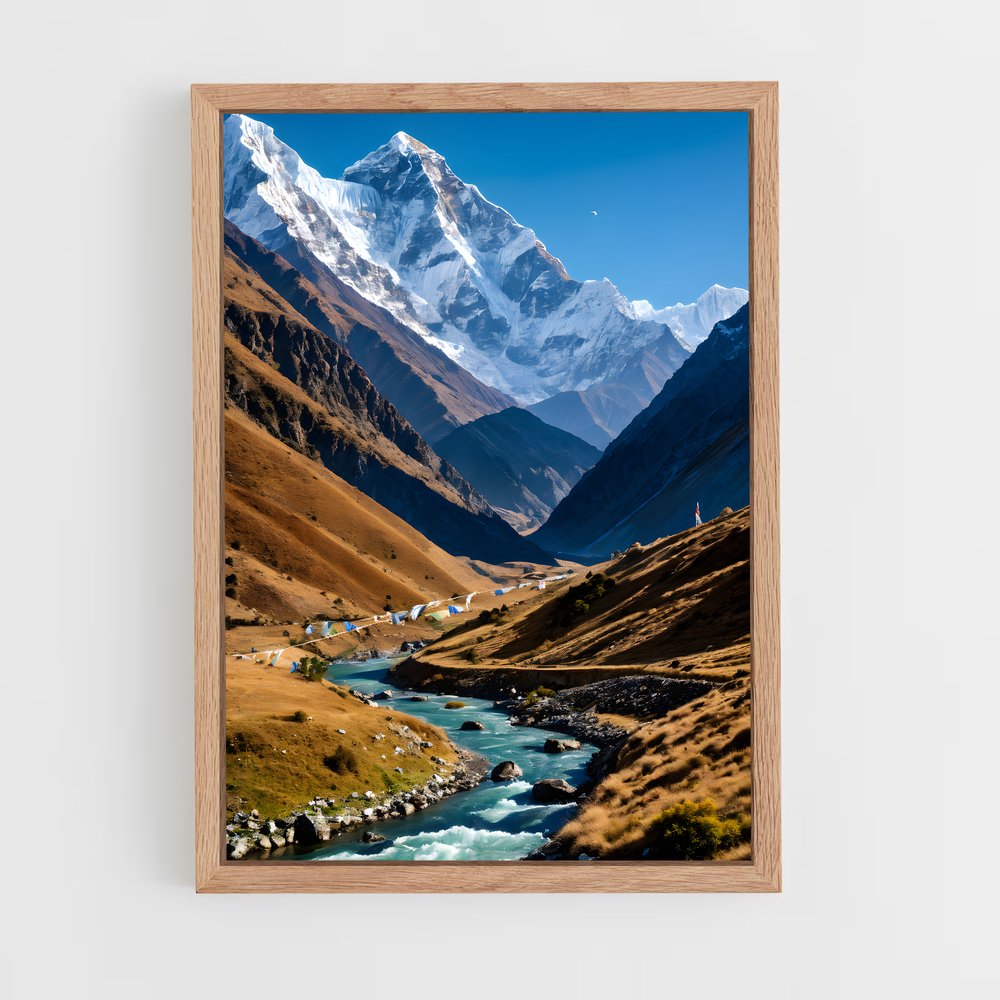 ap-himalaya mountains-6 cadre Bois clair