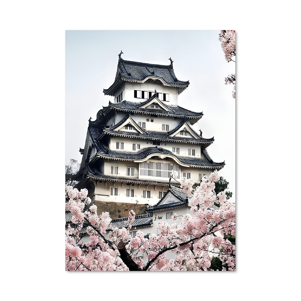 Poster Cerisiers en Fête