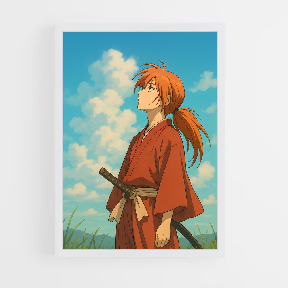 ap-himura kenshin-2 cadre Blanc