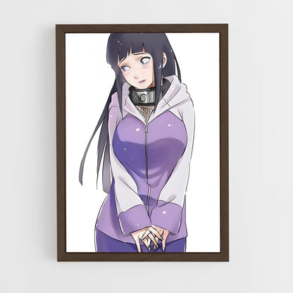 ap-hinata hyuga-3 cadre Bois foncé