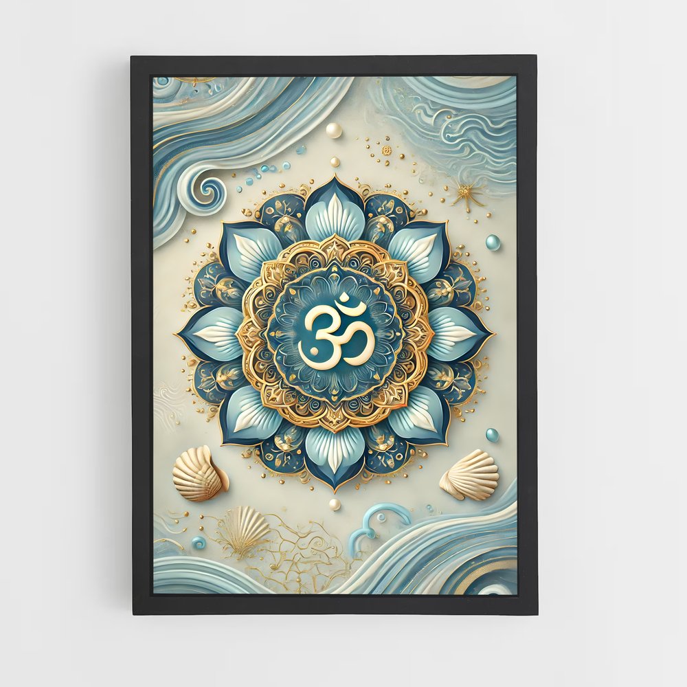 ap-hindu mandala-3 cadre Noir