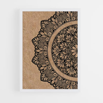 ap-hindu mandala-4 cadre Blanc