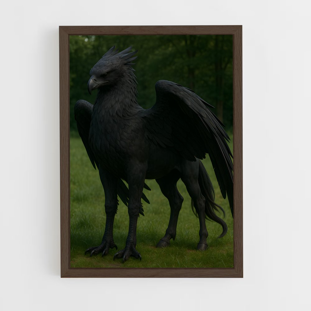 ap-hippogriff-1 cadre Bois foncé