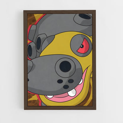 ap-hippowdon-1 cadre Bois foncé