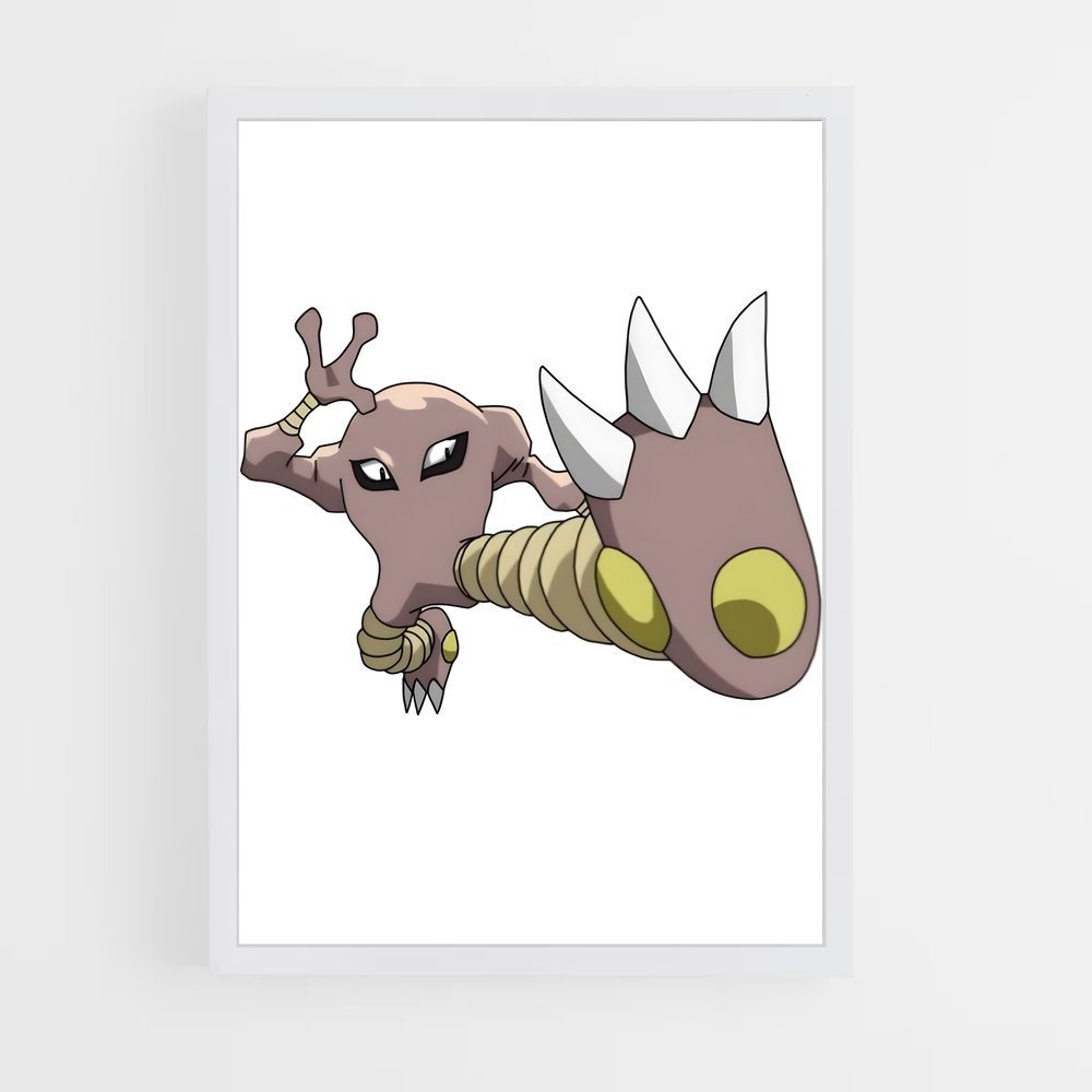 ap-hitmonlee-1 cadre Blanc