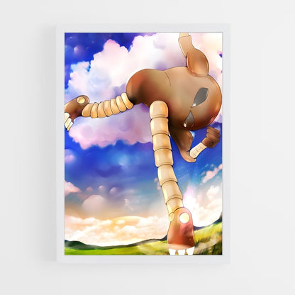 ap-hitmonlee-2 cadre Blanc
