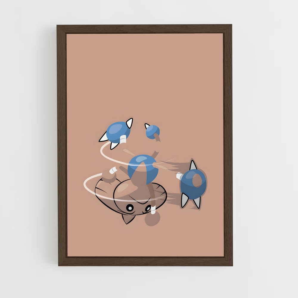 ap-hitmontop-1 cadre Bois foncé