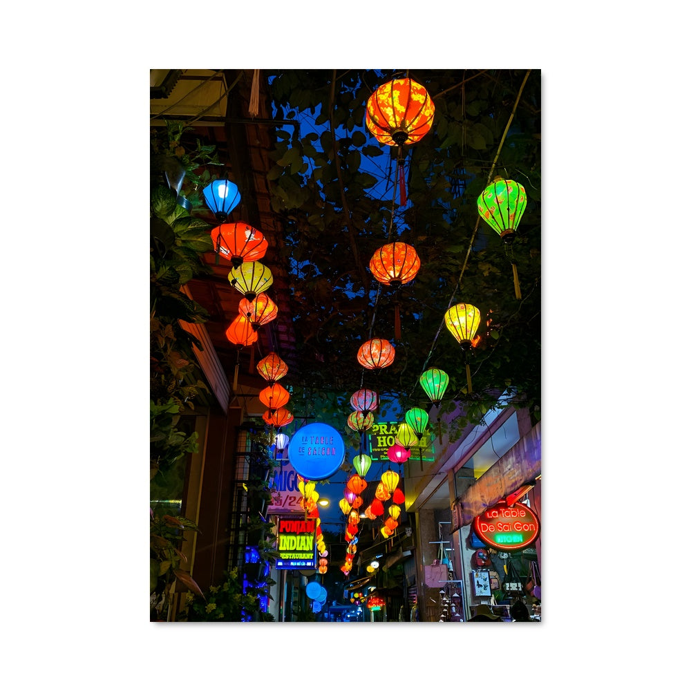 Poster Lanternes de Saigon